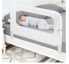 Nutikas Bed Rail 35" ,Toddler Bed Rails, Swing Down Bedrail