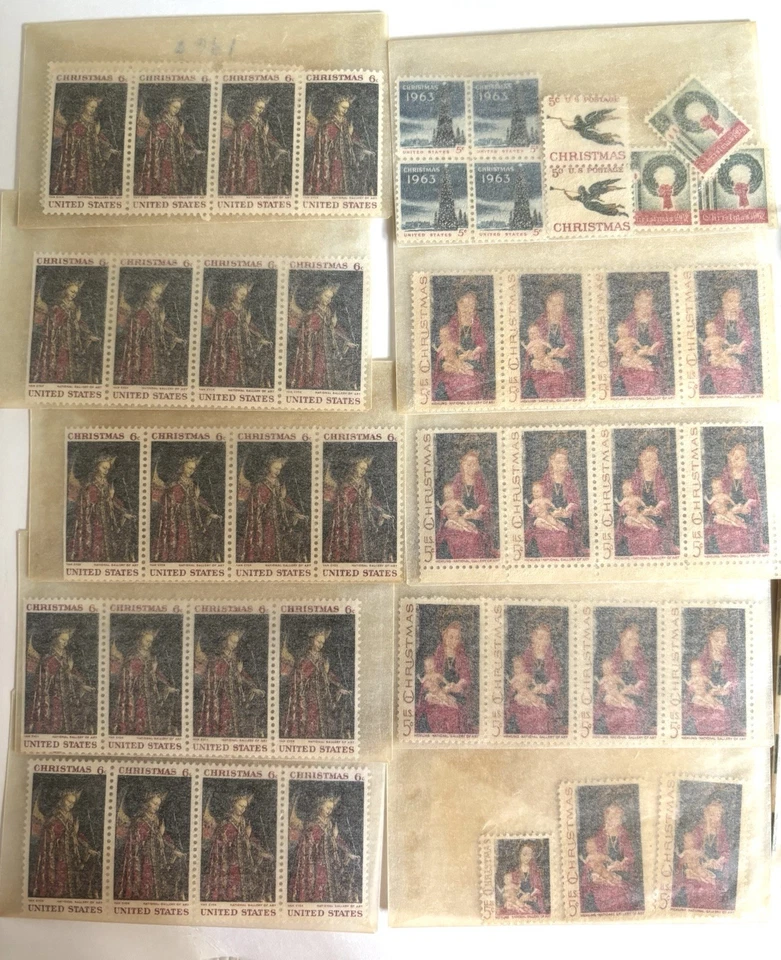 Vintage Antique Stamp Collection Huge Lot Domestic Stamps RARE Collectible LOOK - Image 2 of 4