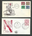 Belgium 1950 - 1956 First Day Cover x 2 #908
