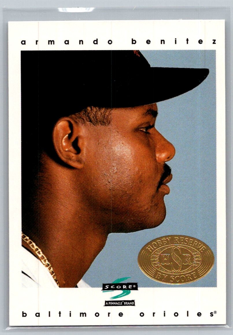 1997 Score Baseball Hobby Reserve by Score #386 Armando Benitez - VG - Orioles