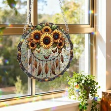 Acrylic Rainbow Sun Catchers for Indoor Windows  Home D cor Ornaments