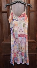 Zimmerman Patchwork Art Nouveau Slip Dress-Size 2
