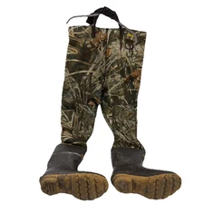Cabelas Waders Men Size 10 Camo Advantage Max 4 HD Hunting Fishing Thinsulate