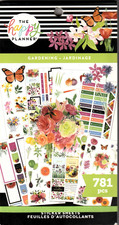 Happy Planner GARDENING 781 Pieces - BRAND NEW 30 Pages of Stickers