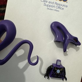 LEGO Ninjago Pythor P. Chumsworth Purple Snake Minifigure