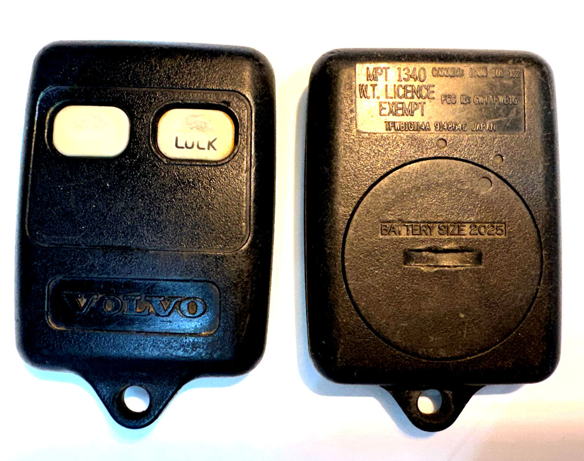 1 Volvo Car Remote 9148646 Oem 1993-1996 850 940 960 MPT 1340