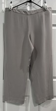 Giorgio Armani Womens 100 Silk Dress Pants Size 50 38x28 Ankle Trousers Career