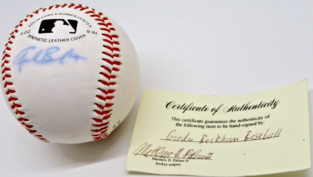 Gordon Beckham Original Sports Autographed Items for sale | eBay