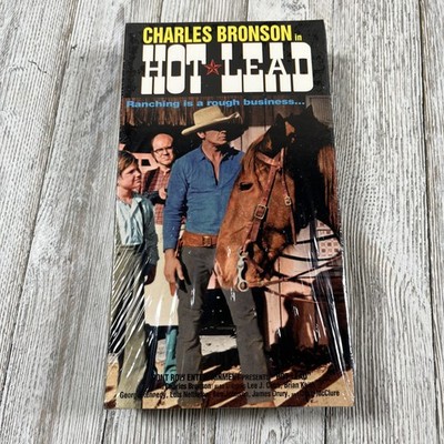 Lead　MOVIES1　VHS CHARLES BRONSON in HOT LEAD VHS Tape - New Sealed Western Action