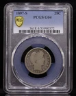 1897-S Barber Quarter PCGS G04