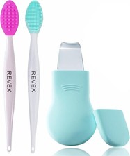 Blackhead Remover Tool Set 2 Pcs Pore Cleaning Scrubber Exfoliator