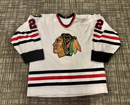 Chicago Blackhawks NHL Game Worn Hockey Jersey Quint #2