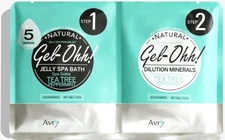 AVRY BEAUTY GEL-OHH Jelly Spa Set -1 & 2 Step, TEA TREE PEPPERMINT, 2 SETS
