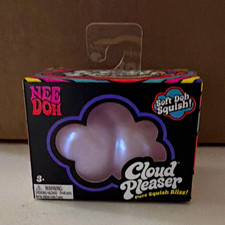 Nee Doh Cloud Pleaser Soft Doh Squish Squeeze Toy, Purple, Age 3-4