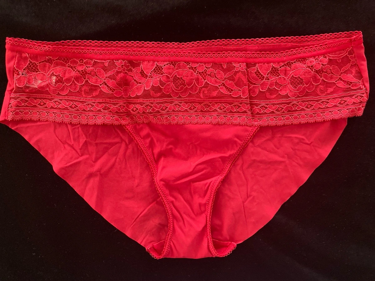 Lace Red Brief Panties for Women for sale - eBay