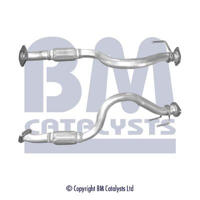 BM Catalysts BM50337 Exhaust Pipe Fits Audi Seat Skoda VW