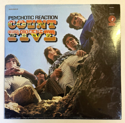 COUNT FIVE Psychotic Reaction SEALED 1981 US VINYL LP REISSUE Garage Psych RARE