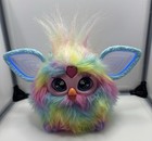 Furby Interactive Electronic Plush Toy Rainbow Tie Dye 2023 Tested Works  — photo 1