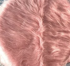 Pink Faux Fur for Newborn Photography Prop 19.69  x 15.75  Cuddler Nest