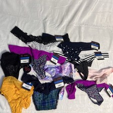 Lot Of 10 NWT 3XL Thong Panties Various Designs No Boundaries XXXL Plus