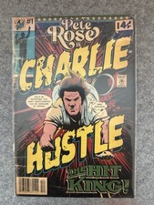 Pop Fly Pop Shop Art Print Daniel Horine “Charlie Hustle “Pete Rose” 203/808