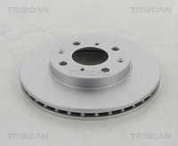 2X Bremsscheibe Triscan 8120 40144C FüR Honda Jazz 2 Logo GA DSI GD5 GE2 GA3 GD1