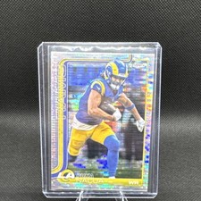 2025 topps chrome parallel variety-Puka Nacua #166 Los Angeles Rams football