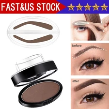 Ultimate Eyebrow Shaping Powder Stamp Eye Brow Makeup Perfect Gift