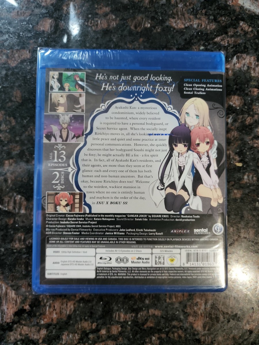 Inu X Boku SS: Complete Collection (Blu-ray) 814131019639| eBay