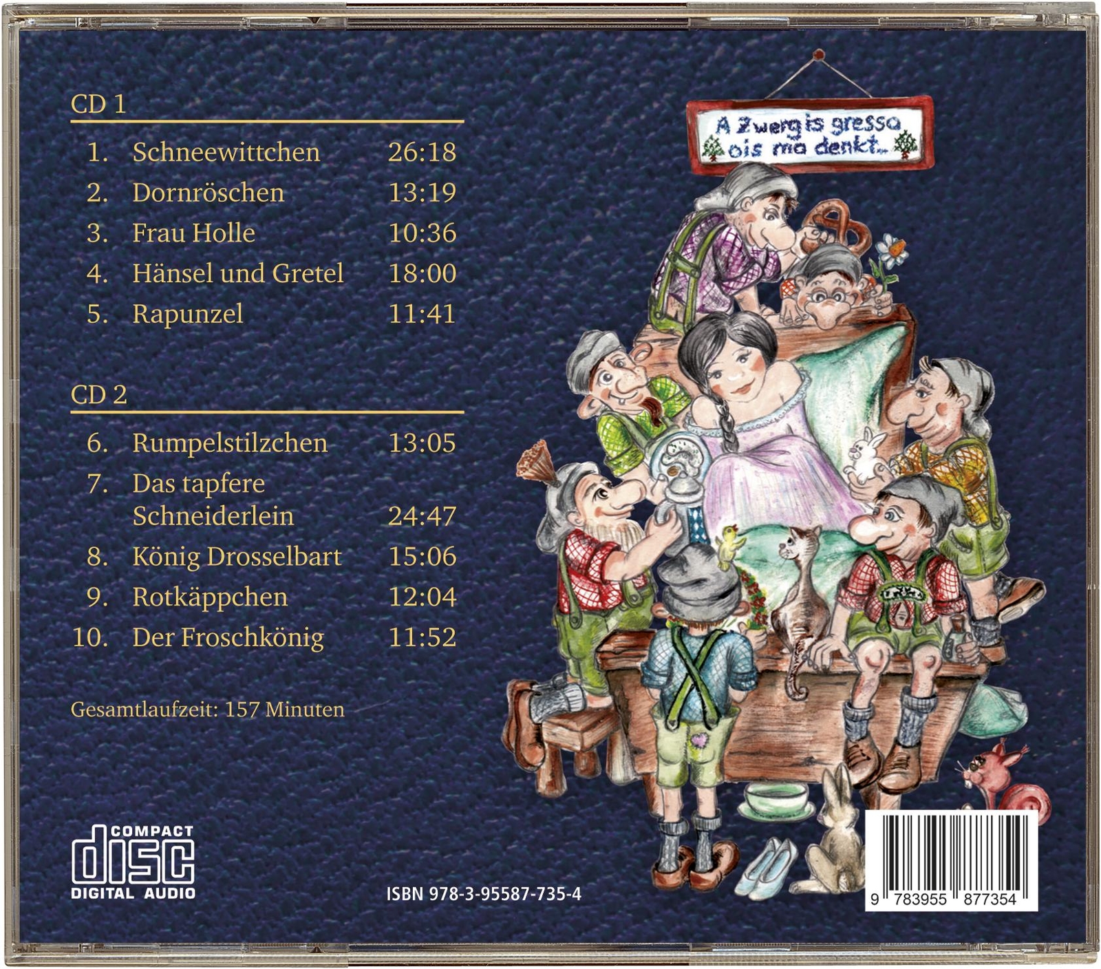 Thumbnail - Die Schönsten Grimms Märchen Auf Bairisch, Toni Lauerer