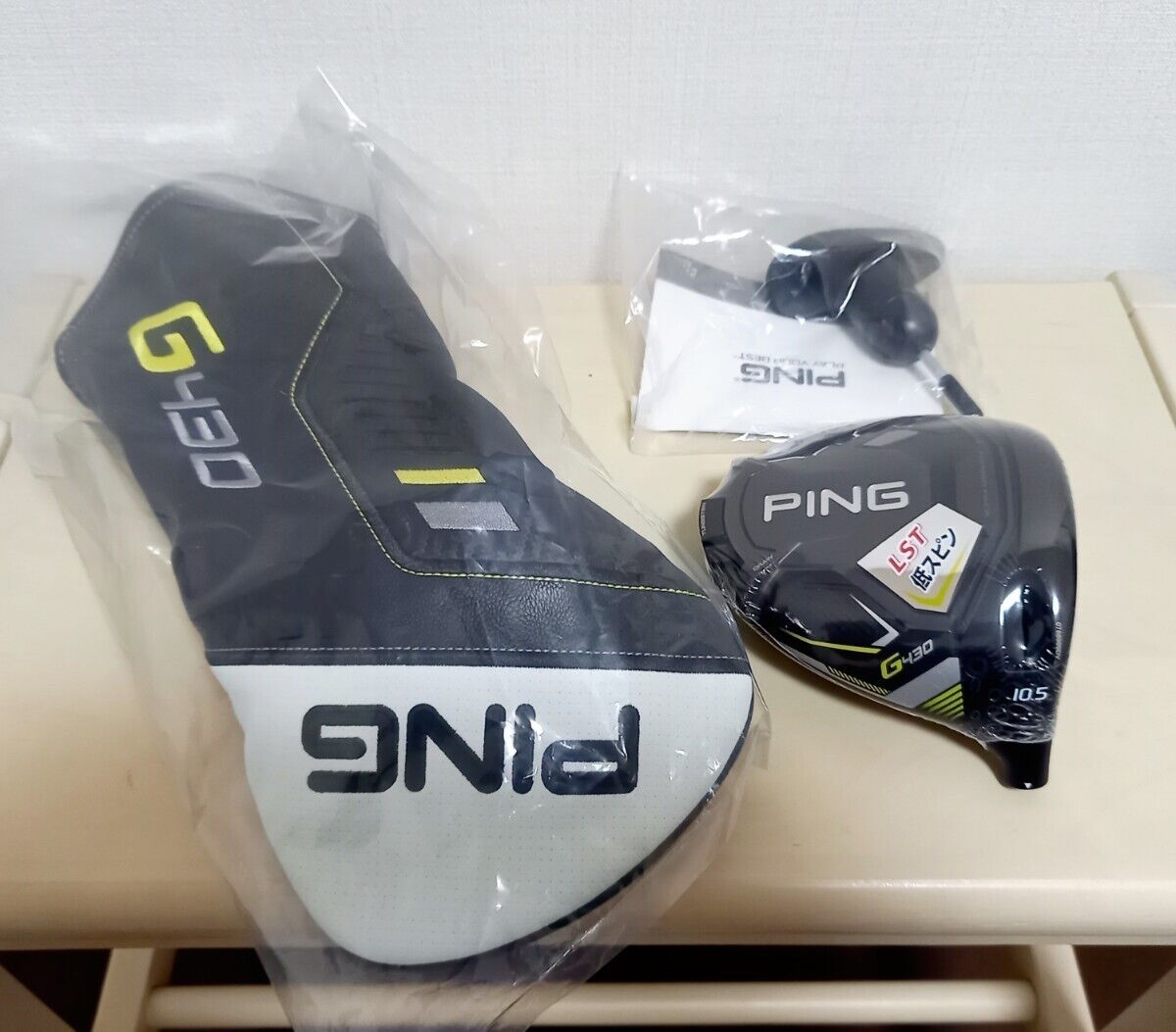 Ping G430 LST 10.5 Driver Head Only with Head Cover Wrench Ping G430 LST 10.5 Driver Head Only with Head Cover Wrench