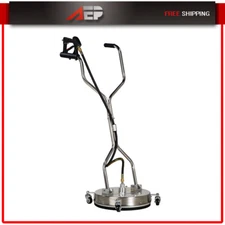 4000 psi 16.5" Pressure Washer Surface Cleaner With Handles & 4 Spinner Wheels