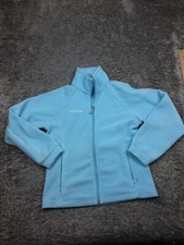 The North Face Fleece Jacket Girls Size 14/16 Blue Soft Winter Youth