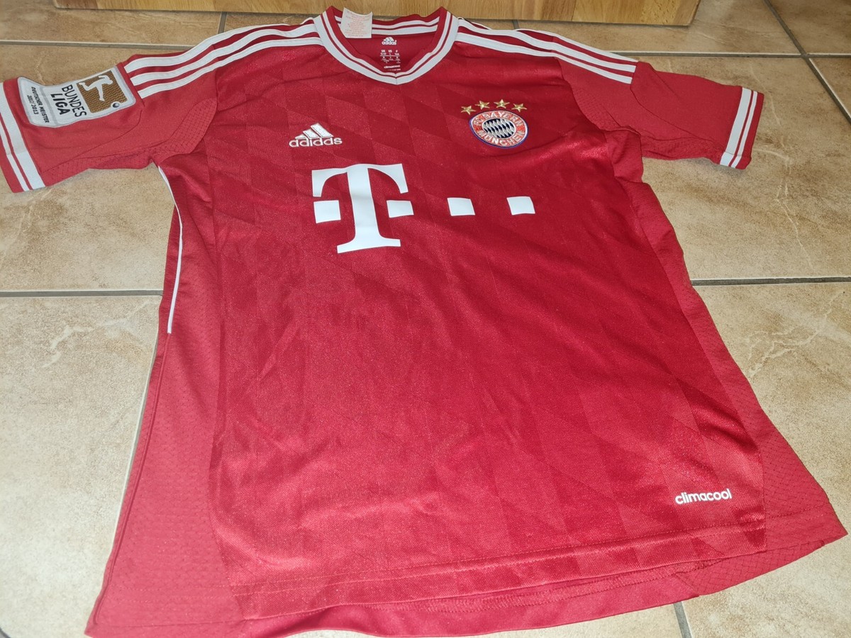 FC BAYERN MÜNCHEN Trikot Gr.164 Nr.6 Thiago 2013/14 Adidas