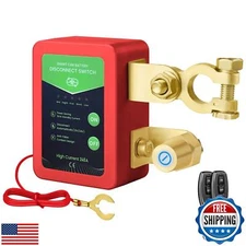 Csyibeielec Kill Switch for Car - 12V Remote Battery Disconnect Switch Smart 