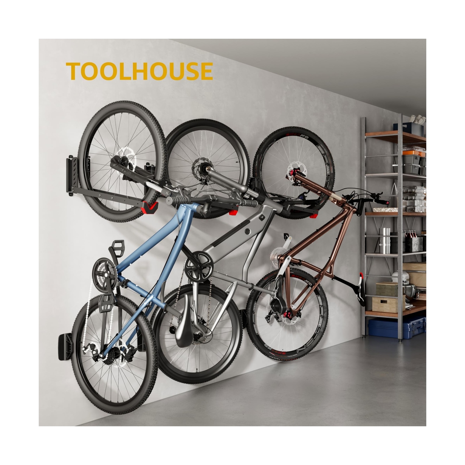 monTEK Swivel Bike Wall Mount, No Heavy Lifting Required Bike Wall ... Fast Ship