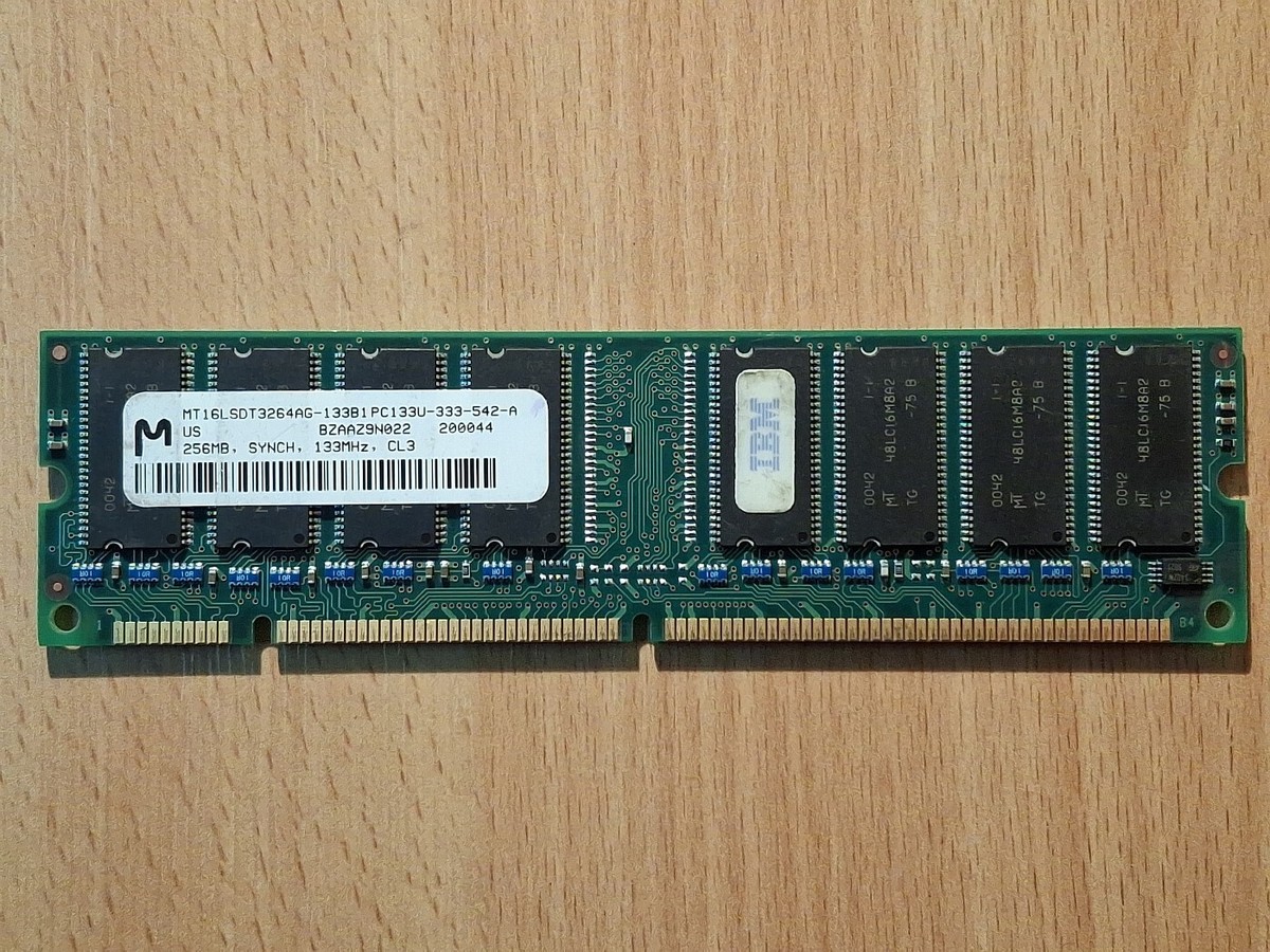 RAM Memory SDR SDRAM 256Mb #047 PC133 UK