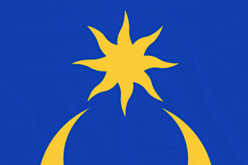 Portsmouth Flag with Eyelets - Handmade in the UK - Picture 3 of 8