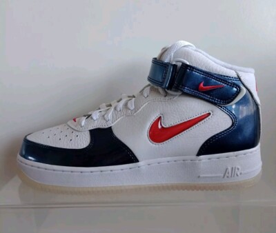 Nike Air Force 1 Mid QS ,,Independence Day'' Größe UK 8,5 EUR 43 (DH5623 101)