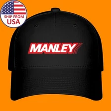 Manley Performance Racing Car Black Baseball Cap Size S/M & L/XL