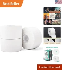 3 Pack White Athletic Sports Tape - Strong, Easy Tear & No Residue (1.5in x 3...