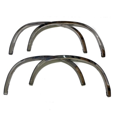 2007-2014 Ford Edge/07-15 Lincoln MKX Fender Trim Stainless Lip Arch 4Pc 2''