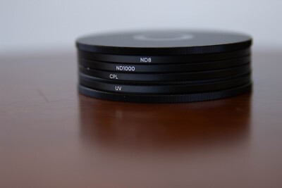Urth Essentials Filter Kit Plus+ (UV , CPL Polarizing, ND8, ND1000 Filters) 77mm