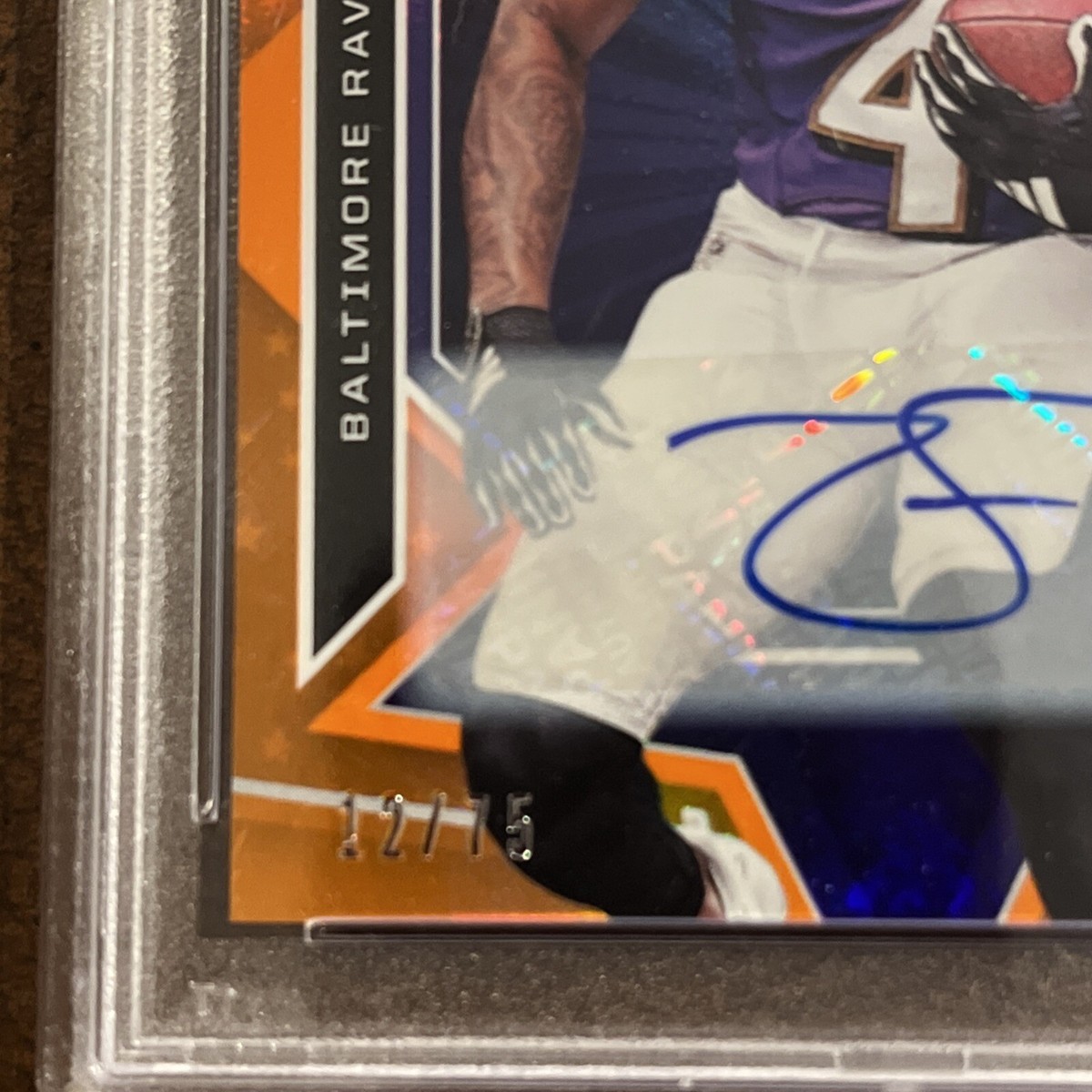 2023 Rookies And Stars Zay Flowers Orange Auto /75 Psa 10 | eBay