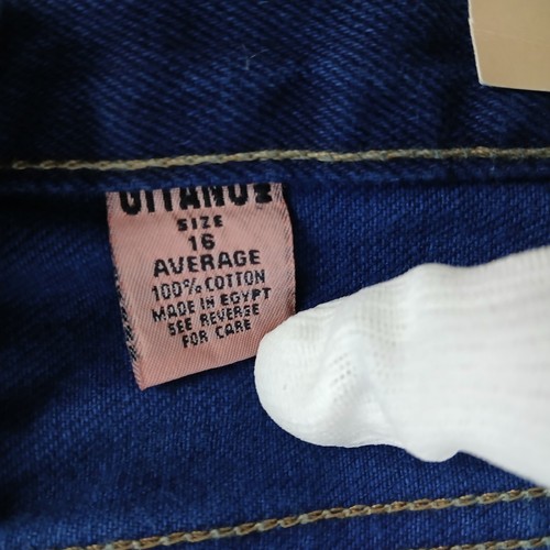 Vintage Women's Gitano Relaxed Fit Jeans Size 16 30x30 Indigo Blue Mom Y2K NWT - Picture 18 of 20