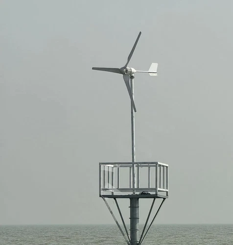 Generador de turbina eólica horizontal 3000W 24V 48V 3 palas molino de viento con controlador - Imagen 14 de 23