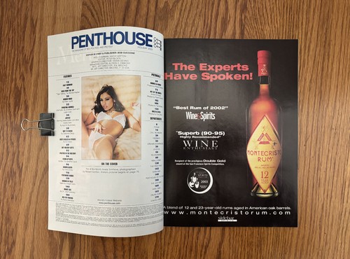 Vintage Penthouse Magazine Holiday 2003 Issue Aneta Smrhova POTM EUC - Picture 7 of 15