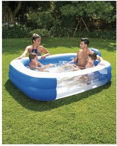 large rectangular paddling pool