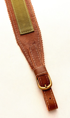 Leather Hunting Rifle Belt ,Hunting Strap, Genuine Leather , Gift, Hand Made - Picture 7 of 11