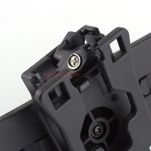 360' Rotation Retractable Baton Case Holster Black Holder Telescopic Holster New - Picture 7 of 12